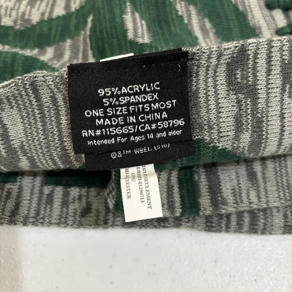 Slytherin Scarf The Wizarding World Of Harry Potter Universal Studio Green Gray